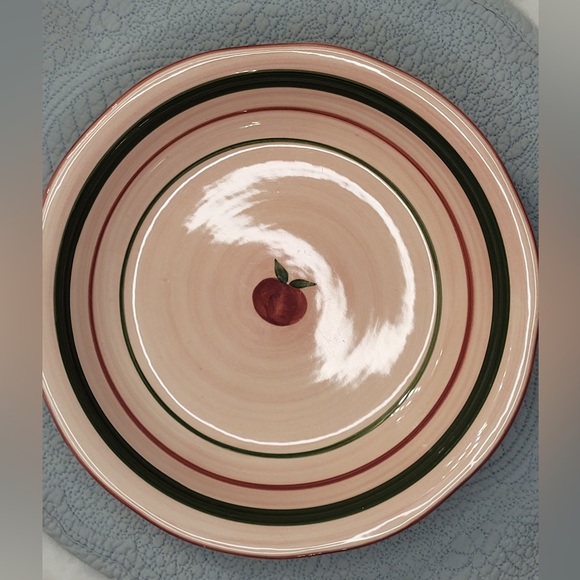 Franciscan Apple Pie Coupe Soup Pasta Bowl Serving - 8 3/4 Inches - Picture 3 of 5